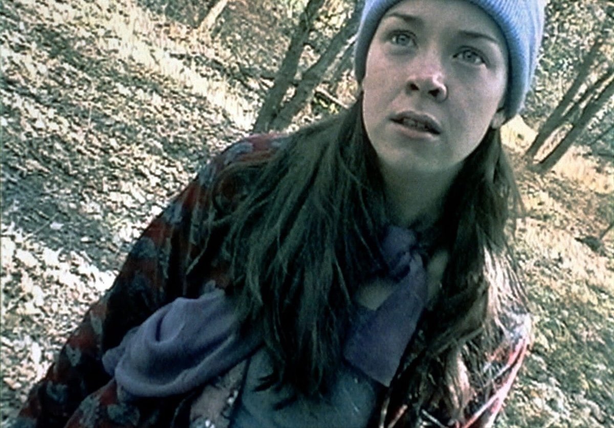 film still from The Blair Witch Project - film budget for independent productions