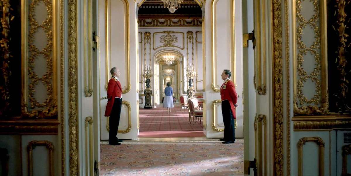 still from the Crown Netflix series