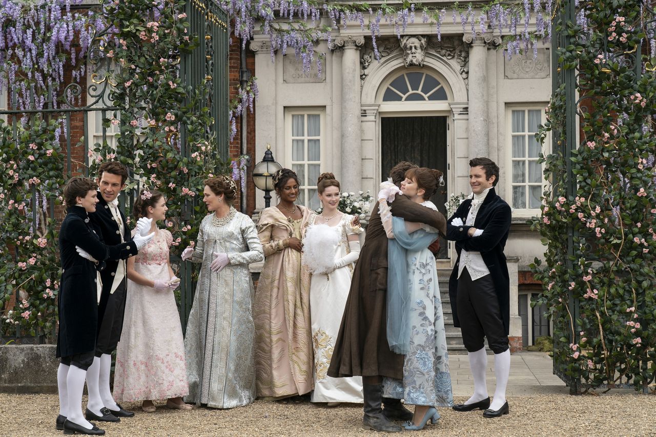 still from Netflix period drama 'Bridgerton'