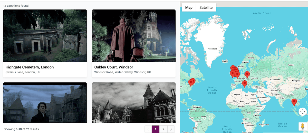 SuperScout Movie Map