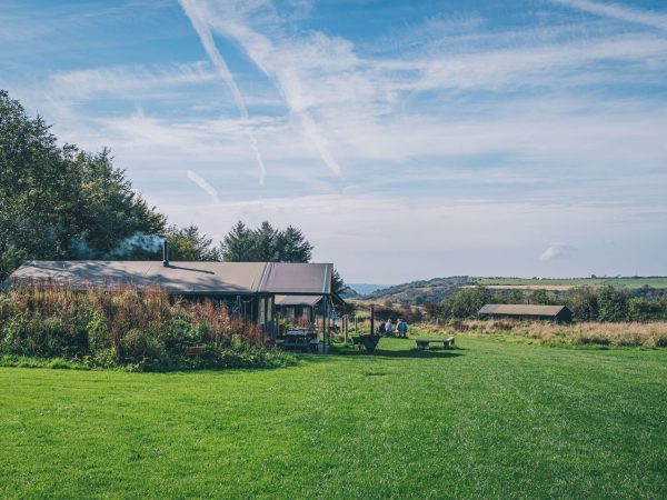 Image of a lodge on Warren Farm