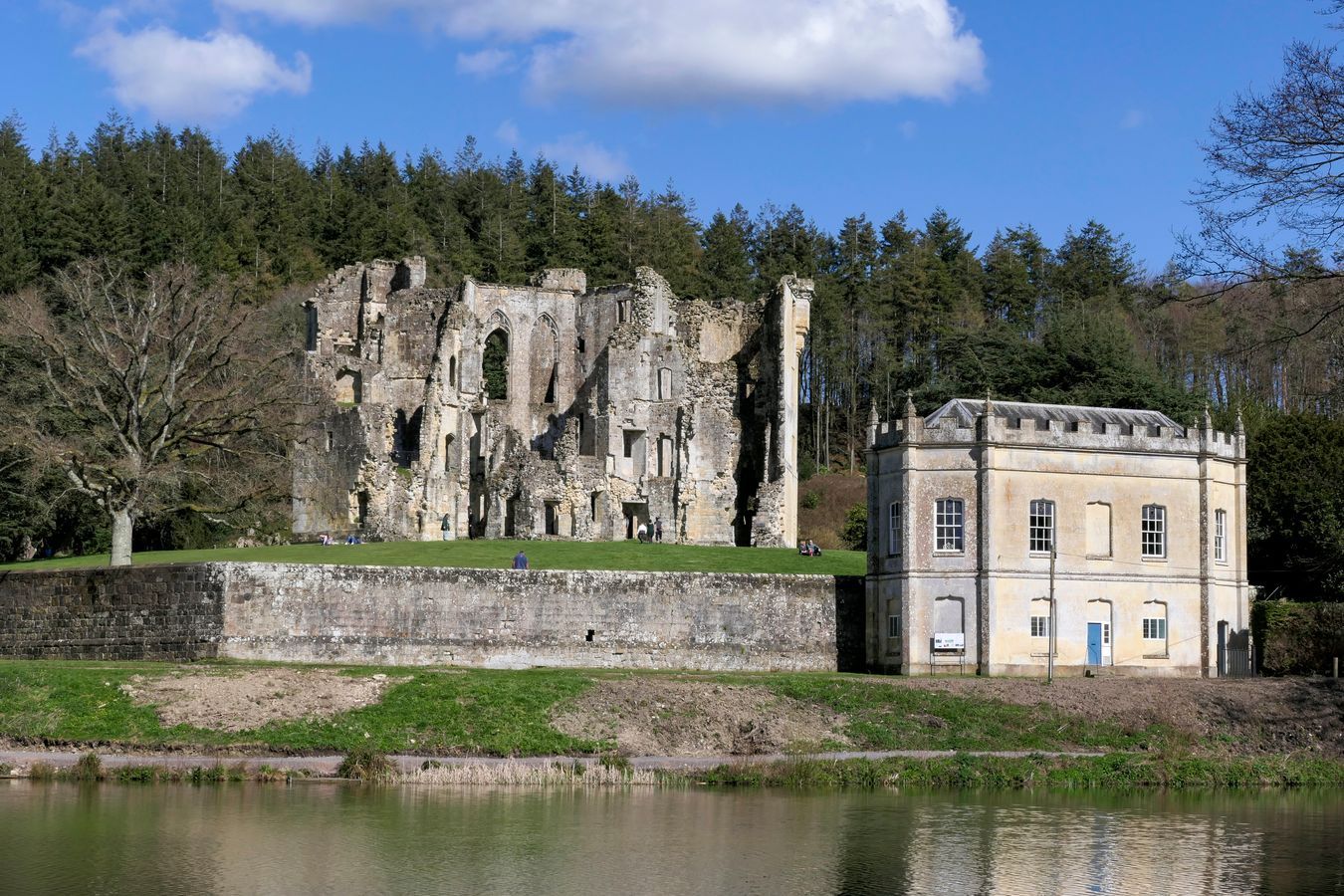 Old Wardour Castle ruins, Wiltshire