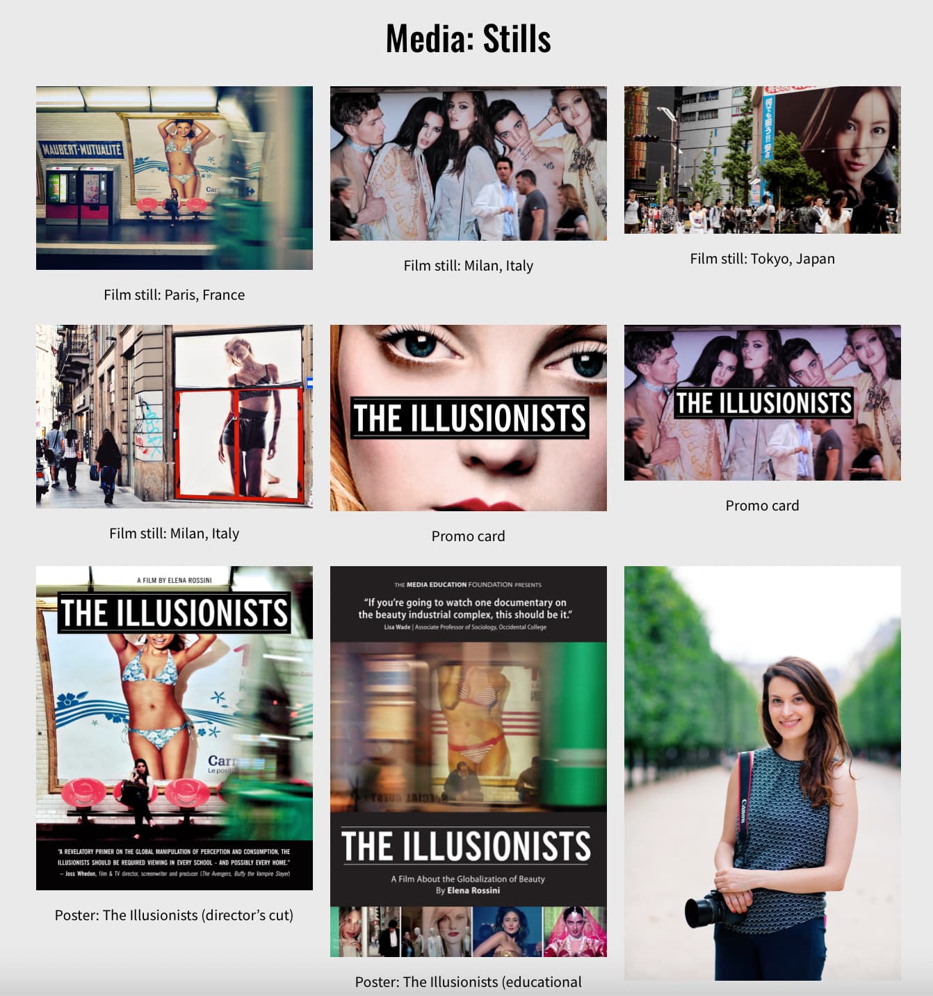'The Illusionists' press kit publicity stills